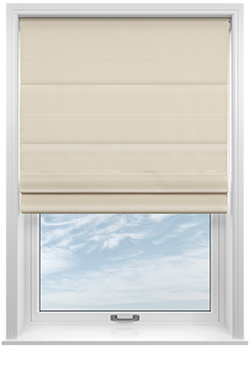 Calvert, Snow - Twist&Fit Roman Blind